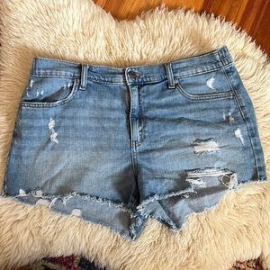 Aerie Daydream Denim Shorts